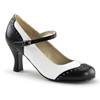 Funtasma - FLAPPER25 Pumps - Schwarz/Weiß Product image